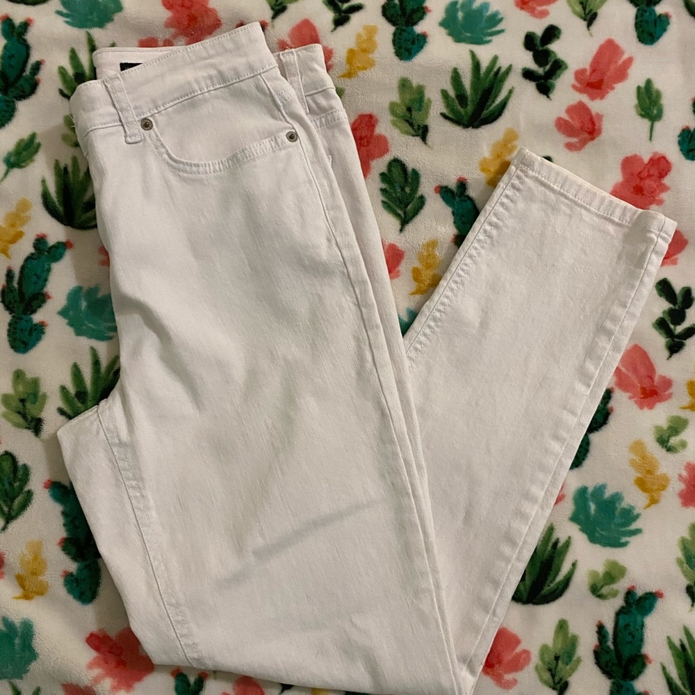 white jeans